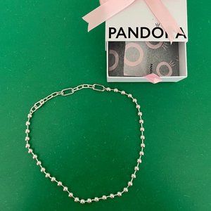 Pandora ME Metal Bead & Link Chain Necklace